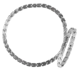 Edelstahl Schmuckset Kette + Armband Halskette D...